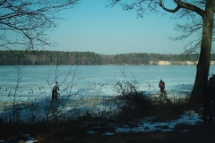 Jezioro Białe 23.03.2003