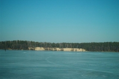 Jezioro Białe 23.03.2003