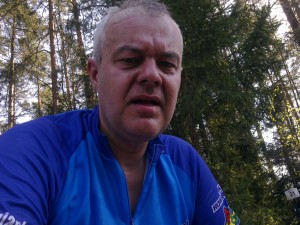 Na mecie Maratonów Kresowych w Białymstoku 1.05.2012